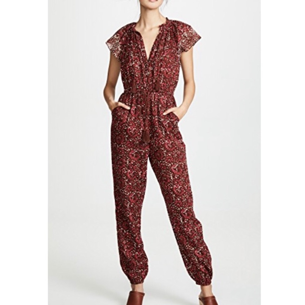 Ulla Johnson | NWT Terra jumpsuit in henna size 4